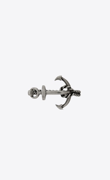 FOLK Anchor bracelet in silver-toned metal